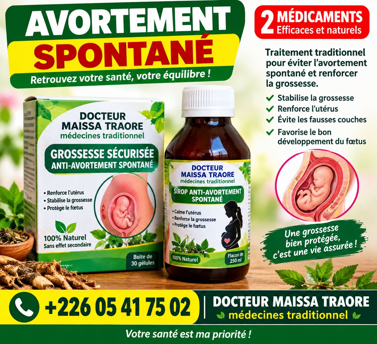 L’avortement spontané (ou fausse couche) est un phénomène courant. Le tableau clinique le plus fréquent est celui d’une menace d’avortement. L’avortement spontané survient le plus souvent au cours du premier trimestre de grossesse. Des avortements spontanés à répétition peuvent être associés à une infertilité. Un avortement spontané peut entraîner un deuil.